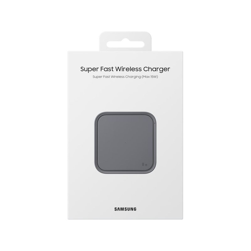 Samsung EP-P2400TBE Super Fast Wireless Charger Dark Gray - inkl 25 Watt Netzteil